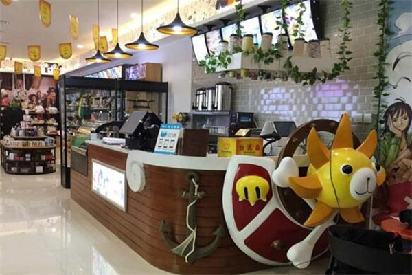 77漫品动漫奶茶产品 门店图片