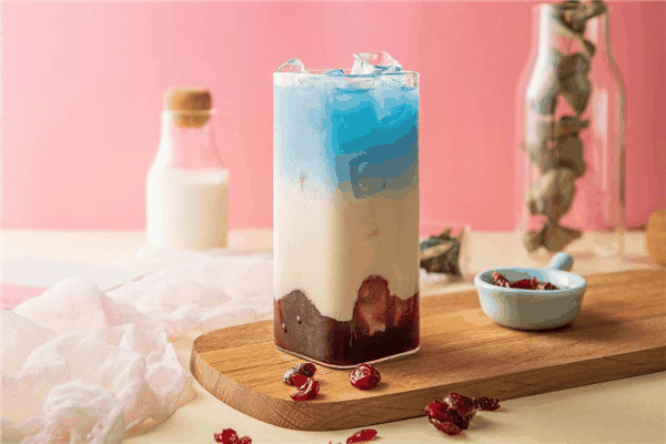 依恋奶茶产品 门店图片