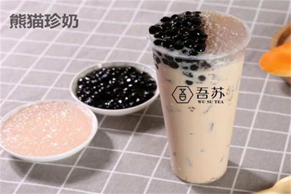 吾苏奶茶产品 门店图片