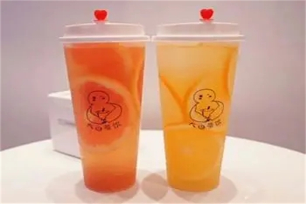 大白奶茶产品 门店图片