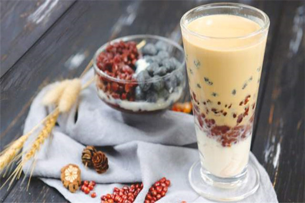奔客奶茶产品 门店图片