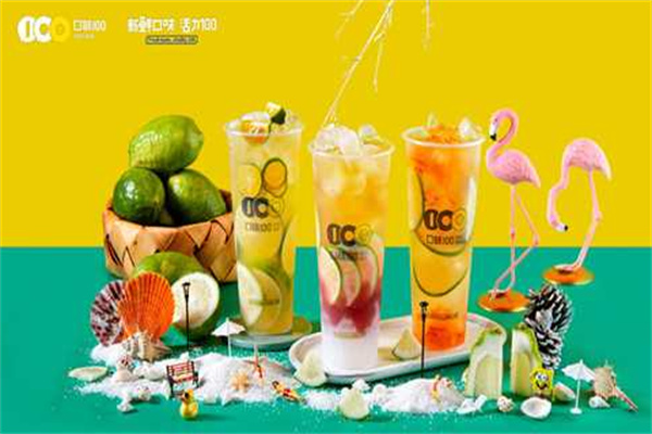 口味100奶茶产品 门店图片