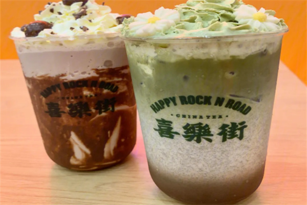 喜乐街奶茶产品 门店图片