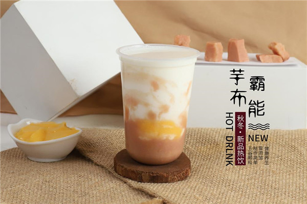 小布丁奶茶产品 门店图片