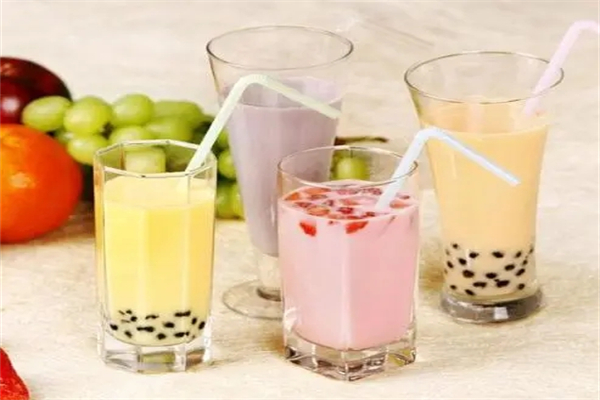 小猪奶茶店产品 门店图片