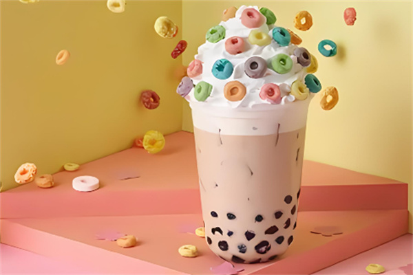 吉麦奶茶产品 门店图片