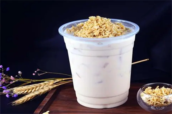 8分甜奶茶产品 门店图片