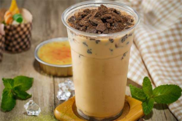 清风奶茶产品 门店图片