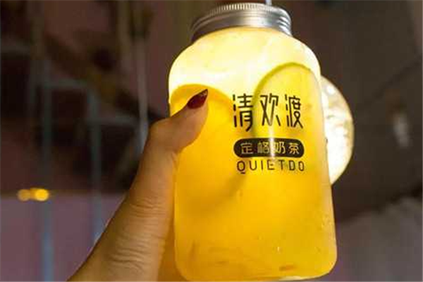 清欢渡奶茶产品 门店图片