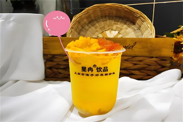 星冉奶茶产品 门店图片
