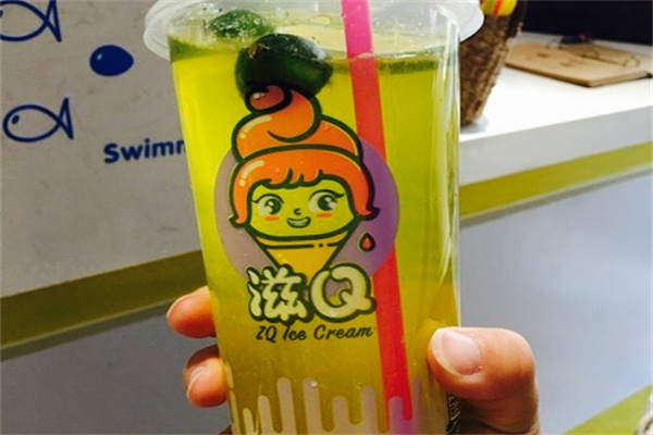 滋Q奶茶产品 门店图片