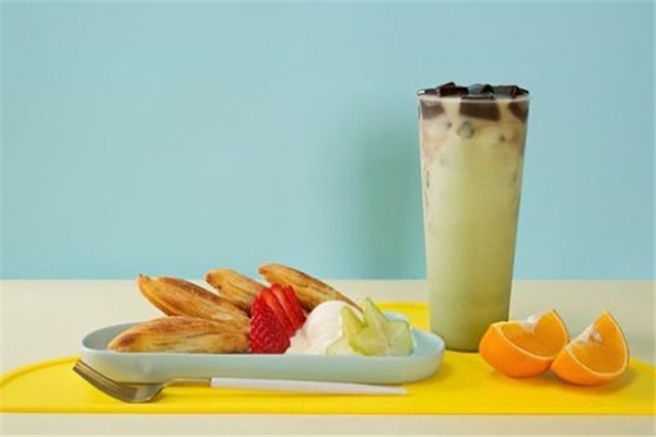 清泉奶茶产品 门店图片