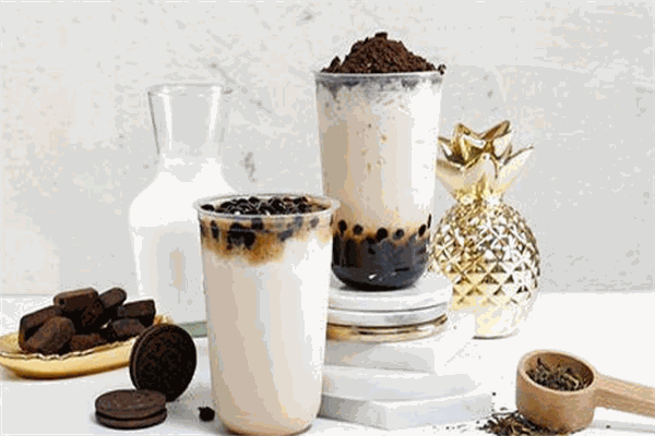 珍珠会所奶茶产品 门店图片