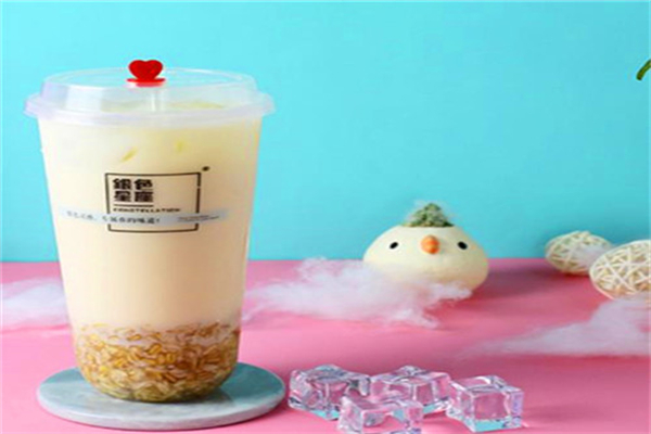 银色星座奶茶产品 门店图片
