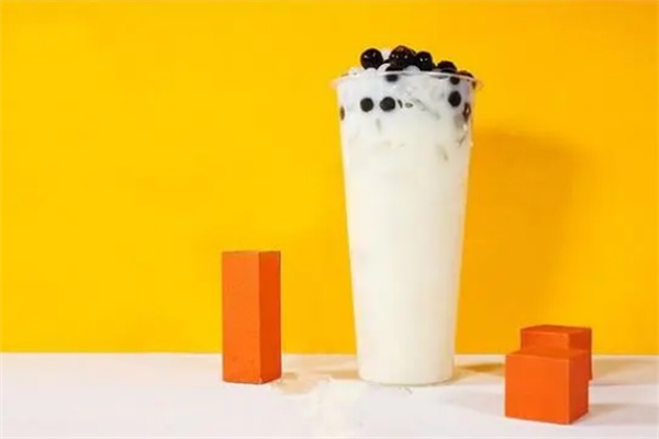 大口奶茶产品 门店图片
