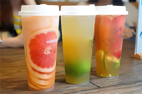 果吖吖奶茶产品 门店图片