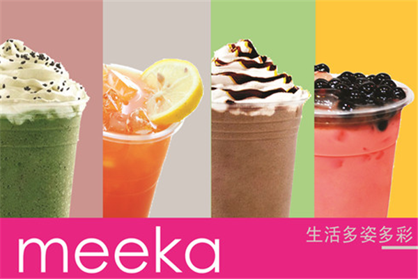 米卡奶茶产品 门店图片