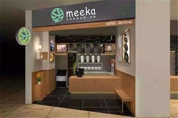 米卡奶茶产品 门店图片