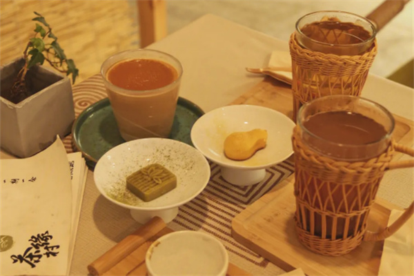 茶茜茜奶茶产品 门店图片