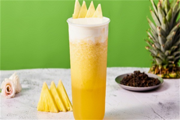 绿岛邨奶茶产品 门店图片
