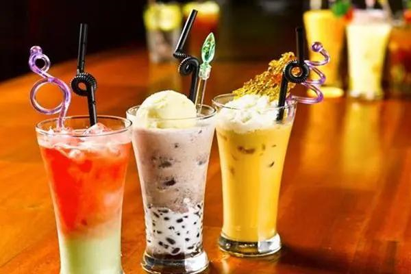 花仙子奶茶产品 门店图片