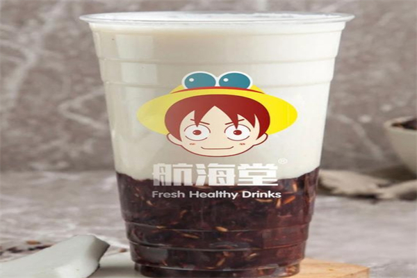 航海堂奶茶产品 门店图片
