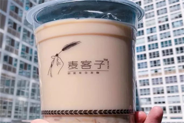 麦客子甜醅奶茶产品 门店图片