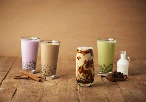 花小盛奶茶产品 门店图片