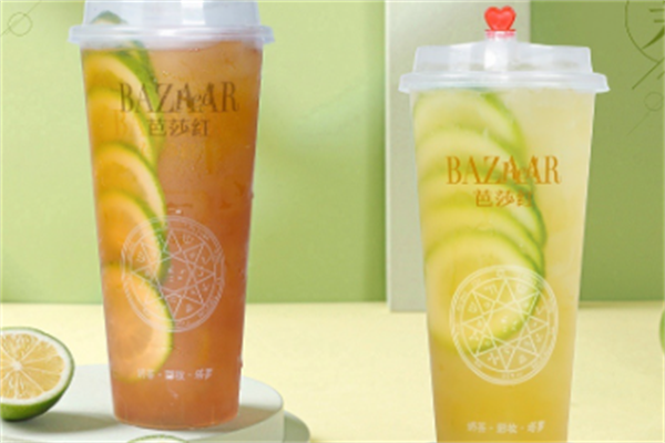 芭莎红茶饮奶茶产品 门店图片