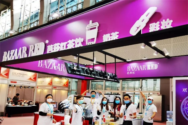 芭莎红茶饮奶茶产品 门店图片