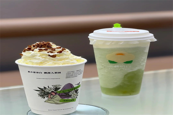 花仙子奶茶产品 门店图片