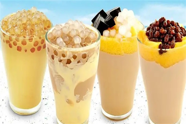 花田喜事奶茶产品 门店图片