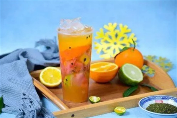 鲜果悠悠奶茶产品 门店图片