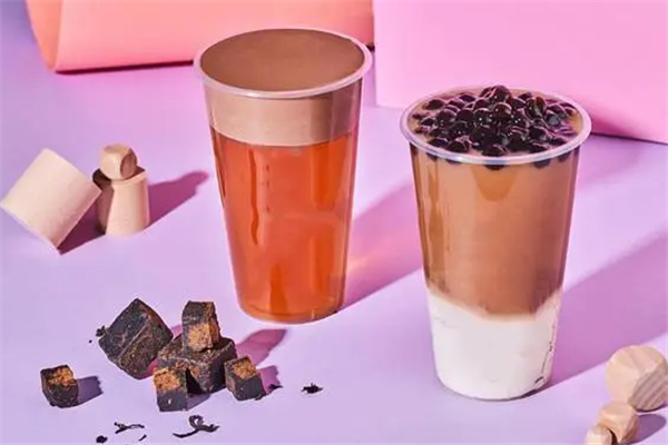 黑骑士奶茶产品 门店图片