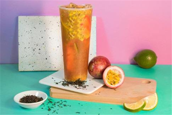 茶之蓝奶茶产品 门店图片