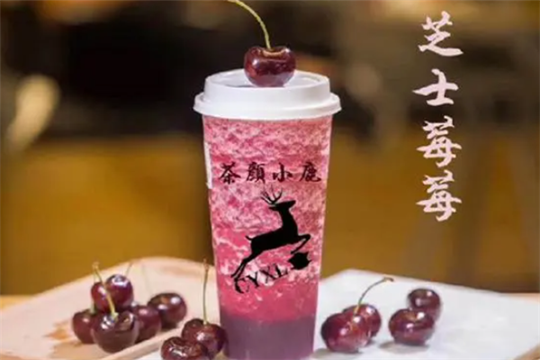 茶颜小鹿奶茶产品 门店图片