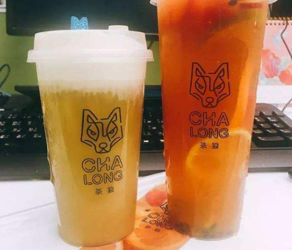 茶狼奶茶产品 门店图片