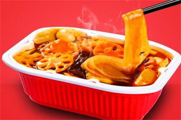 傻人自热火锅产品 门店图片