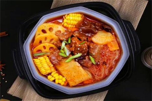 傻人自热火锅产品 门店图片