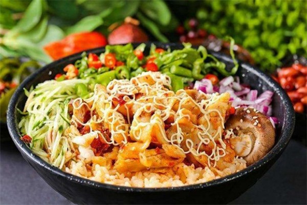 华姐干锅煎肉饭产品 门店图片