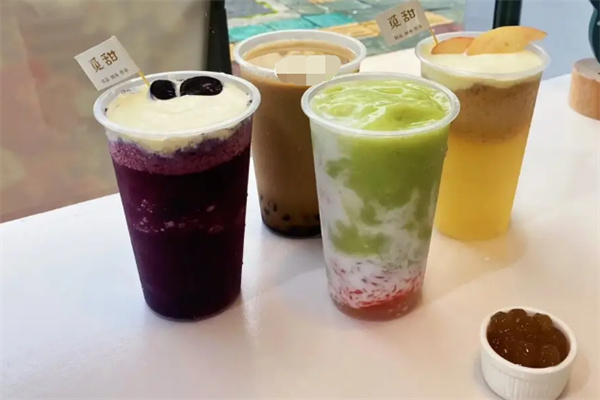 觅甜时光奶茶产品 门店图片