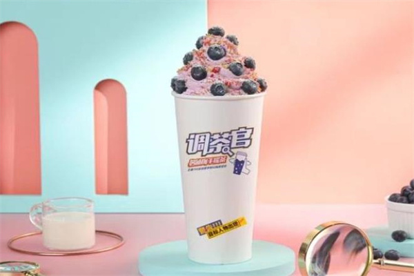 调茶官奶茶产品 门店图片