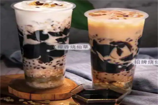 遇见烧仙草奶茶产品 门店图片
