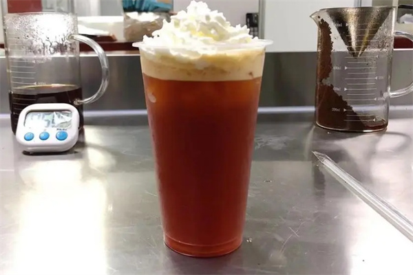 释放茶奶茶产品 门店图片