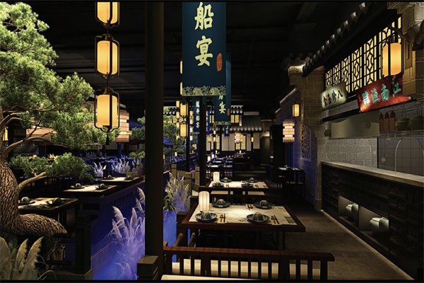 龙井船宴绿茶餐厅产品 门店图片