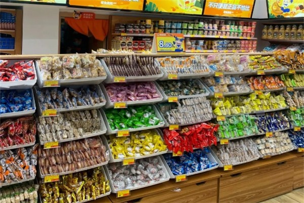 欢笑零食店产品 门店图片