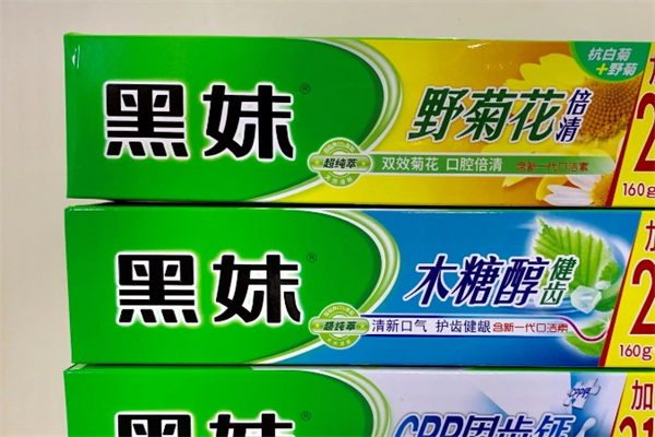 黑妹牙膏产品 门店图片