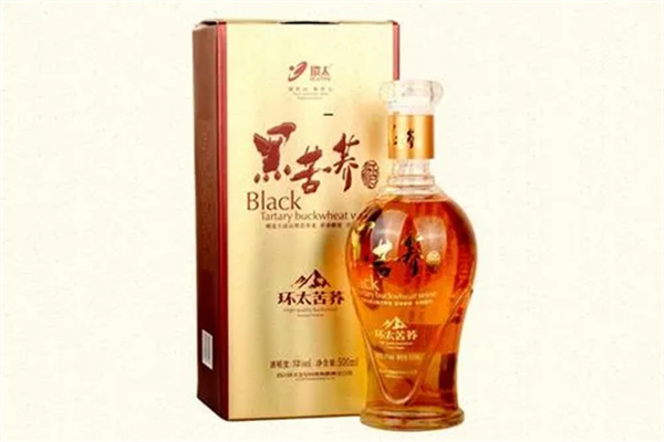黑苦荞白酒