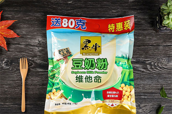黑牛豆奶粉