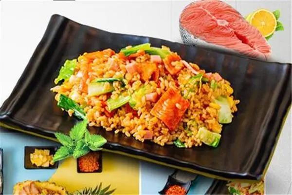 黑金香炒饭